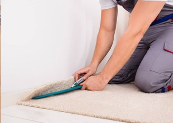 Shaving for New Carpet Installations